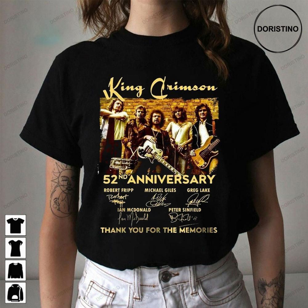 King Crimson 52nd Anniversary Trending Style